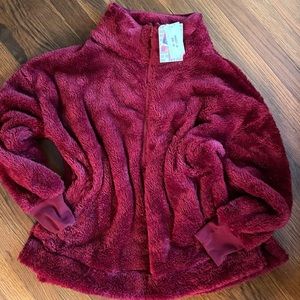 New With Tags LulaRoe Medium Red Nancy Pullover